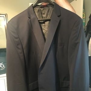 Men’s navy dress blazer